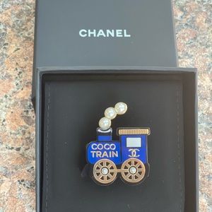 Chanel Coco Train Brooch